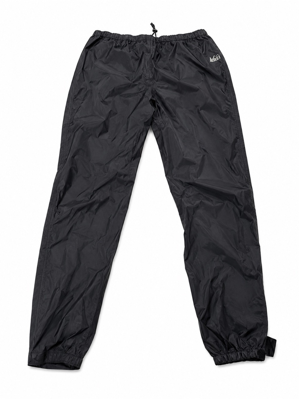 REI Black 100% Nylon Ankle Zip Pants Men's Size Large